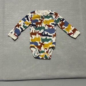 Carter's Multicolor Animal Print Onesie